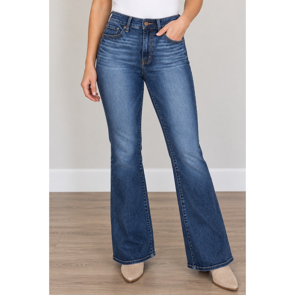 BKE Jeans Women's 28 Parker High Rise Universal Fit Bootcut Dark Wash Blue